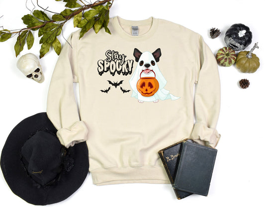 Stay Spooky Halloween Dog Sweatshirt