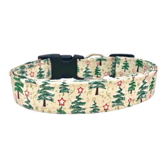Christmas Tree Dog Collar