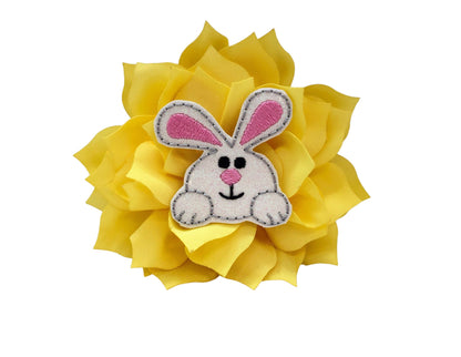 Easter Bunny Embellished Flower