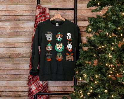 Festive Christmas Dog Sweatshirt