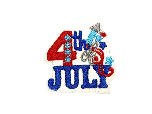 Dog Collar Embellishment, Patriotic Collar Accessory, Patriotic 4th of July Collar Embellishment, America, Fireworks, Red White Blue Feltie