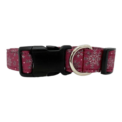 Snowflake Dog Collar with Embellishment