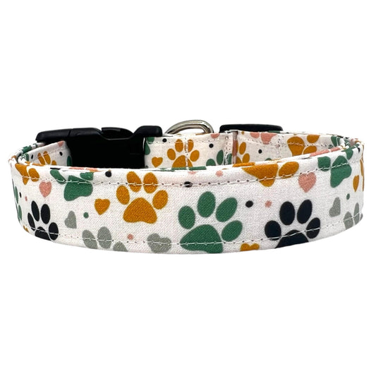 Paw Print Dog Collar