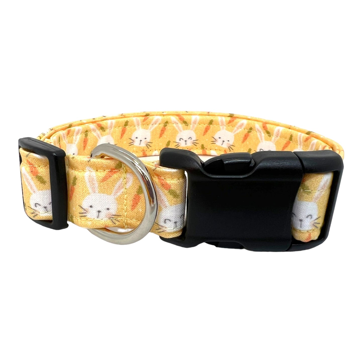Easter Bunny Dog Collar with Flower