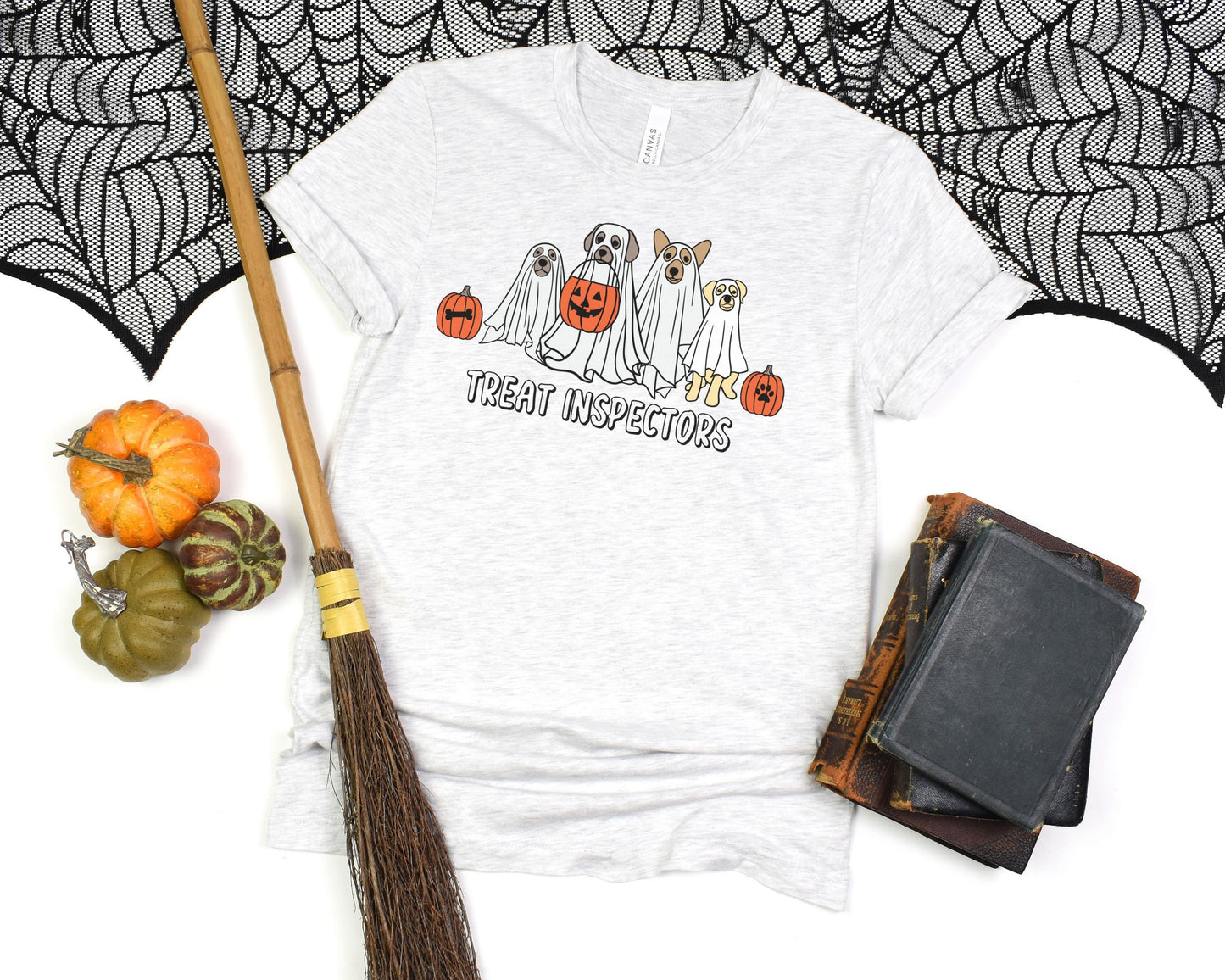 Halloween Shirt, Halloween T-Shirt, Ghost Shirt, Halloween Dog Shirt, Ghost Dog Shirt, Dog Treat Inspectors, Cute Spooky Season, Ghost Dogs