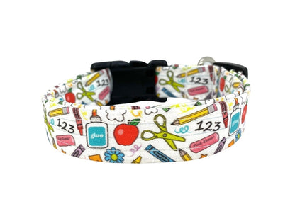 Back to School Dog Collar