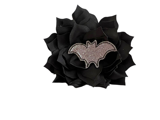 Dog Collar Flower, Halloween Bat Dog Collar Flower, Halloween Dog Collar Flower, Bat Dog Collar Flower, Dog Flower, Bat Dog Flower