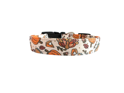 Thanksgiving Essentials Dog Collar with Embellishment