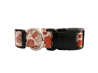 Cozy Season Essentials Dog Collar with Embellishment