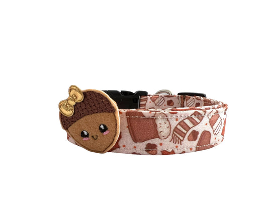 Cozy Season Essentials Dog Collar with Embellishment