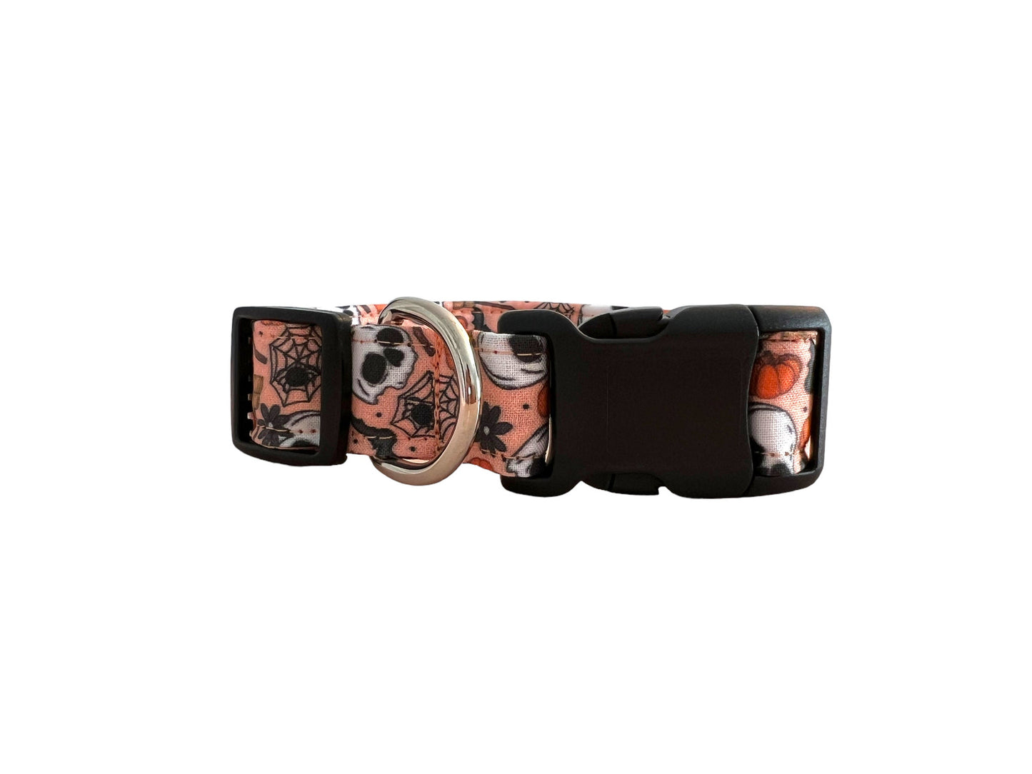 Halloween Dog Collar, Spider Dog Collar, Skull Dog Collar, Fall Dog Collar, Trick or Treat Dog Collar, Pumpkin Dog Collar, Bat Dog Collar