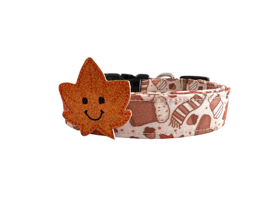 Cozy Season Essentials Dog Collar with Embellishment