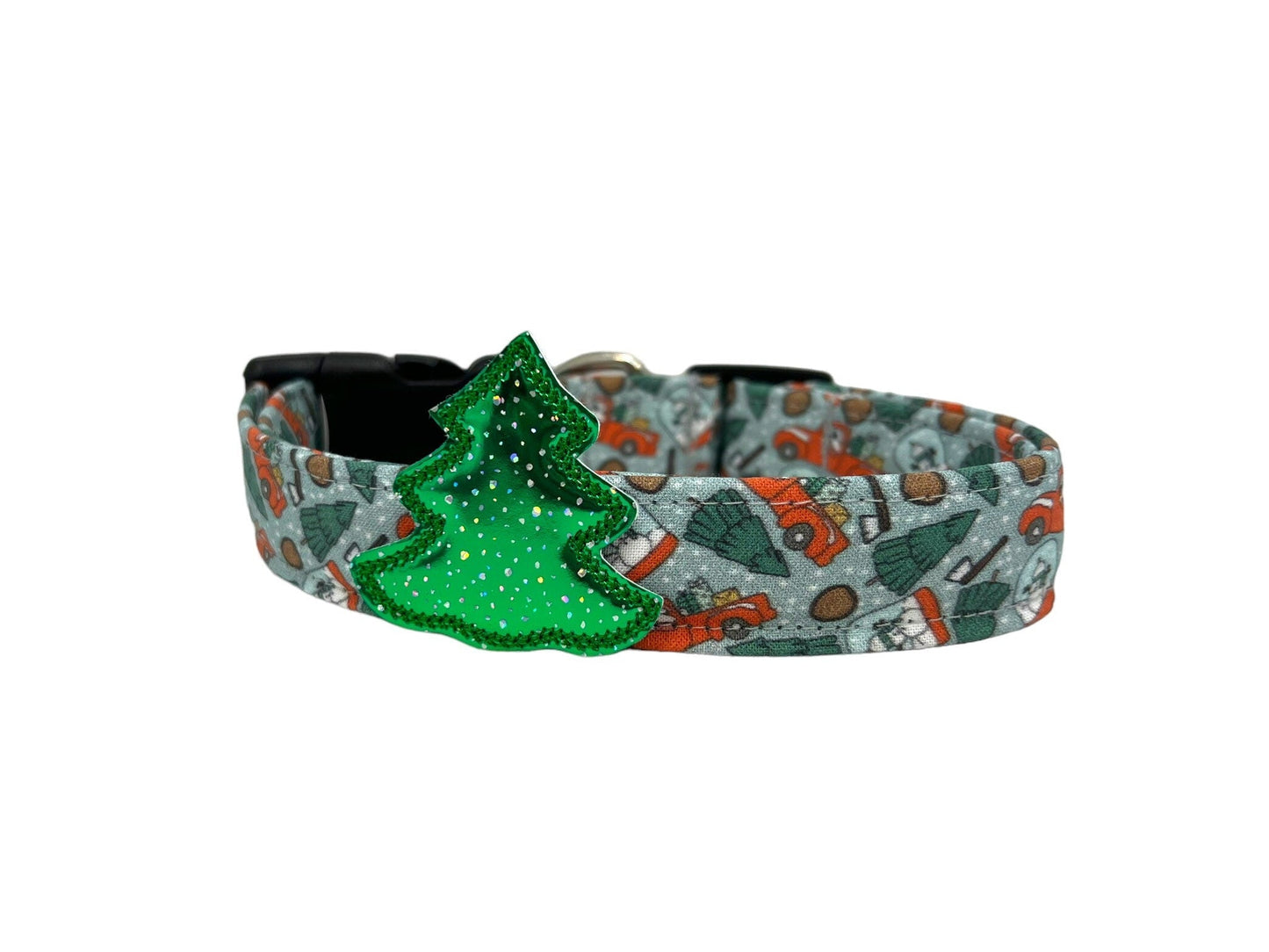 Christmas Dog Collar with Embellishment