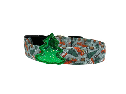 Christmas Dog Collar with Embellishment