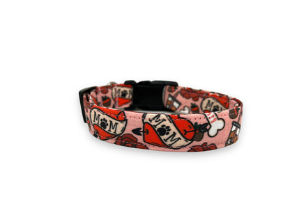 Valentine's Day Dog Mom Collar