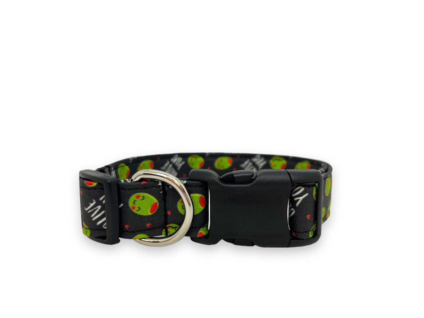 Valentine's Day Dog Collar, Olive You Dog Collar, Dog Collar for Valentine's Day, Valentine's Day Olive Dog Collar, Olive Dog Collar, Olives