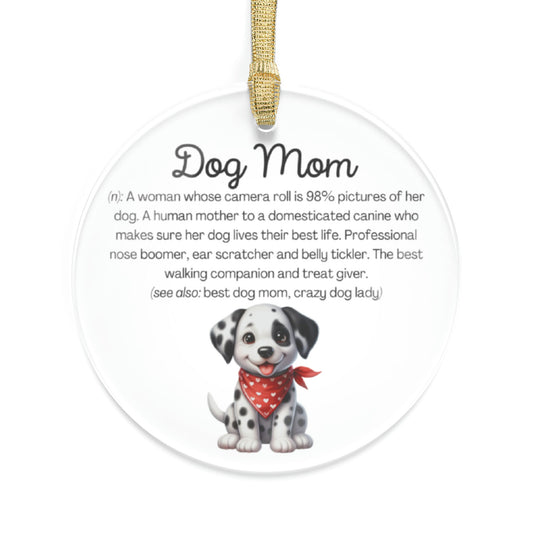 Dalmatian Dog Mom Ornament