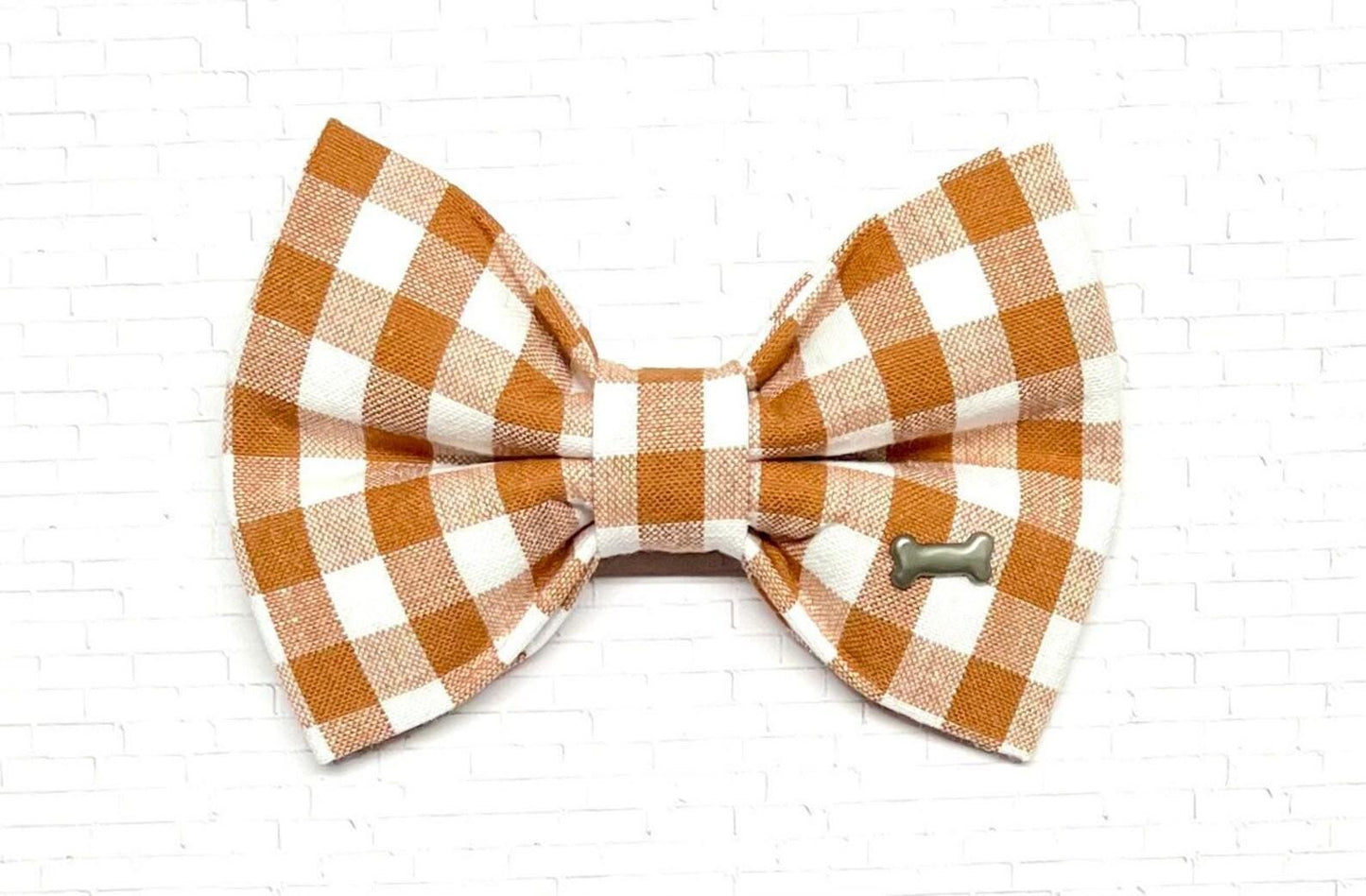 Fall Flannel Plaid Bow Tie