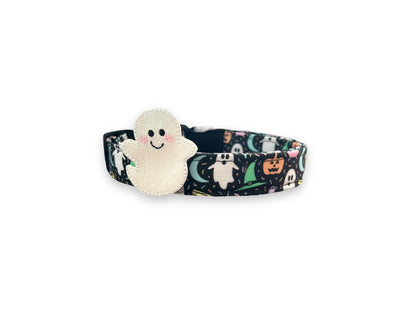 Halloween Dog Collar, Pastel Halloween Dog Collar with Embellishment, Bat Dog Collar, Collar for Halloween, Halloween Collar, Pastel Collar