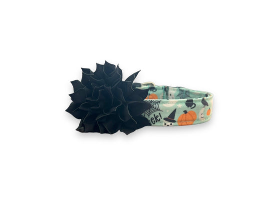 Halloween Dog Collar, Pumpkin Dog Collar with Embellishment, Ghost Dog Collar, Skeleton Dog Collar, Collar for Halloween, Halloween Collar