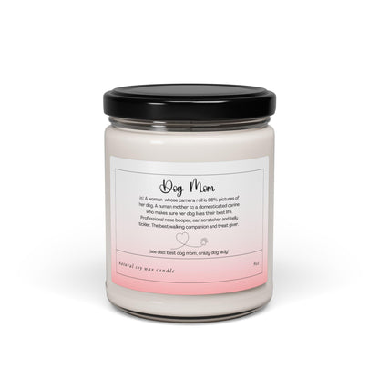 Dog Mom Definition Candle