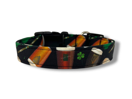 St. Patrick's Day Irish Beer Dog Collar