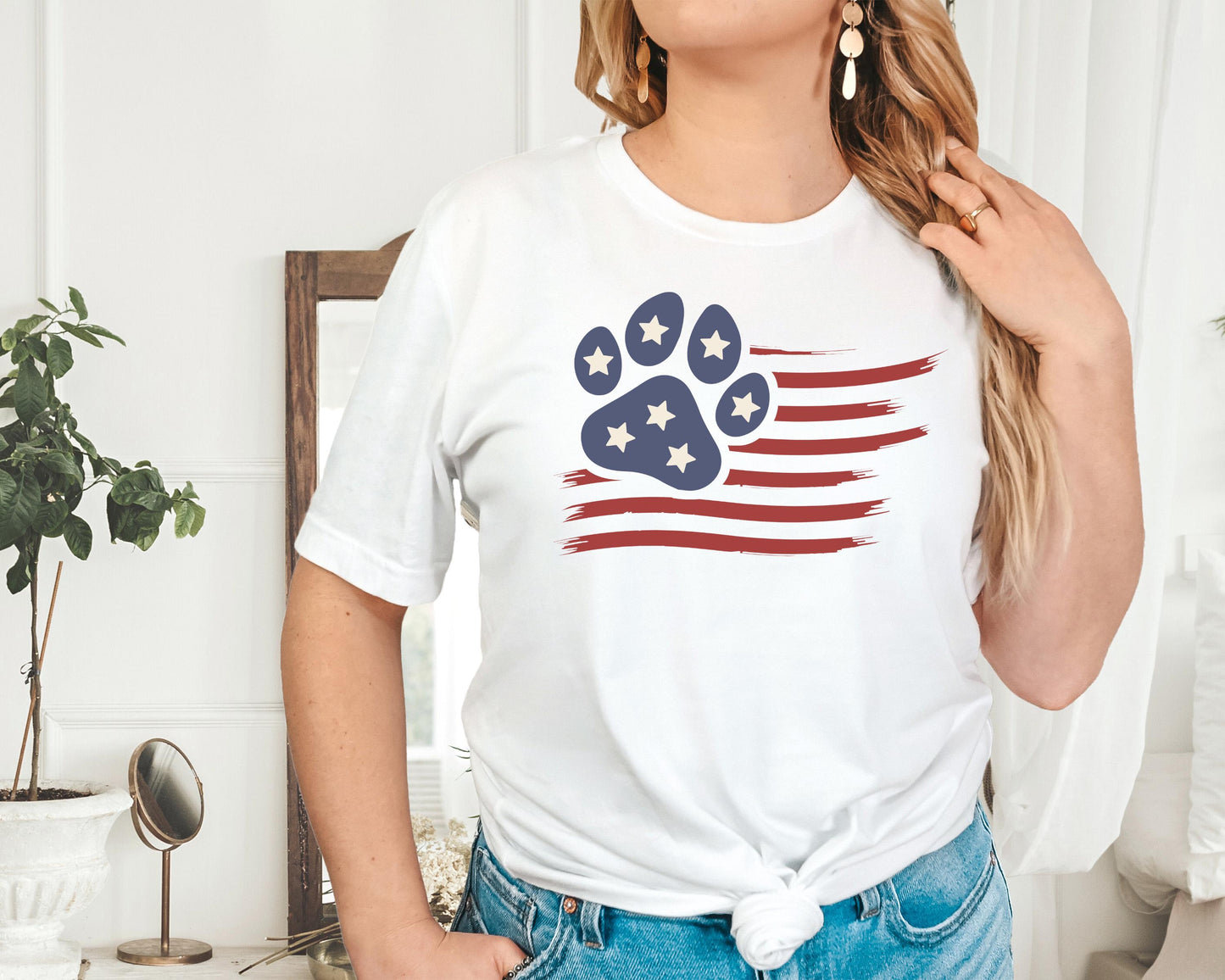 Patriotic Paw T-Shirt