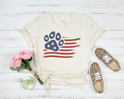 Patriotic Paw T-Shirt
