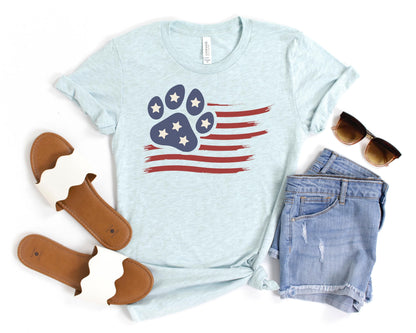 Patriotic Paw T-Shirt