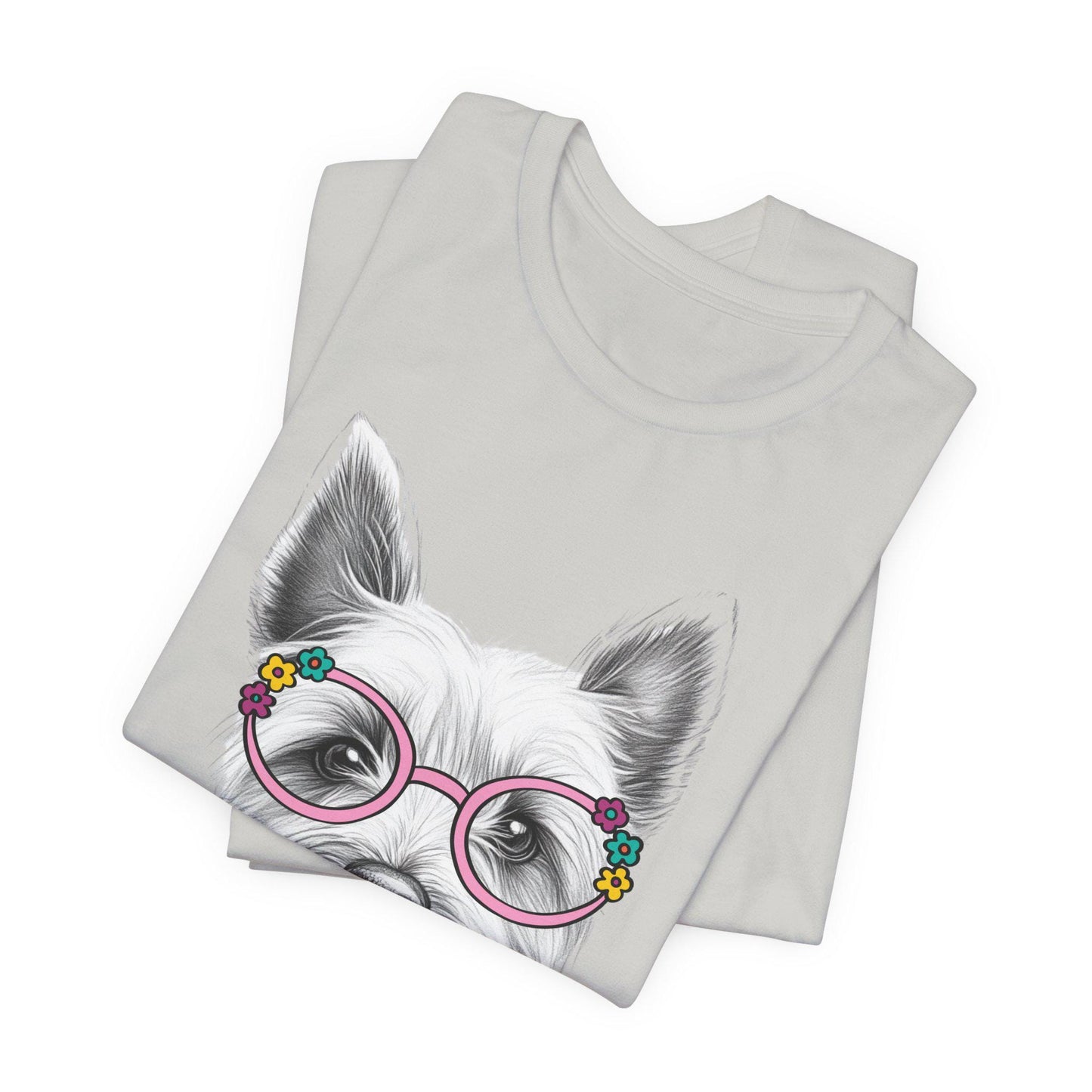 Westie in Glasses Shirt