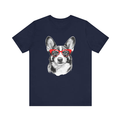 Corgi in Glasses Shirt