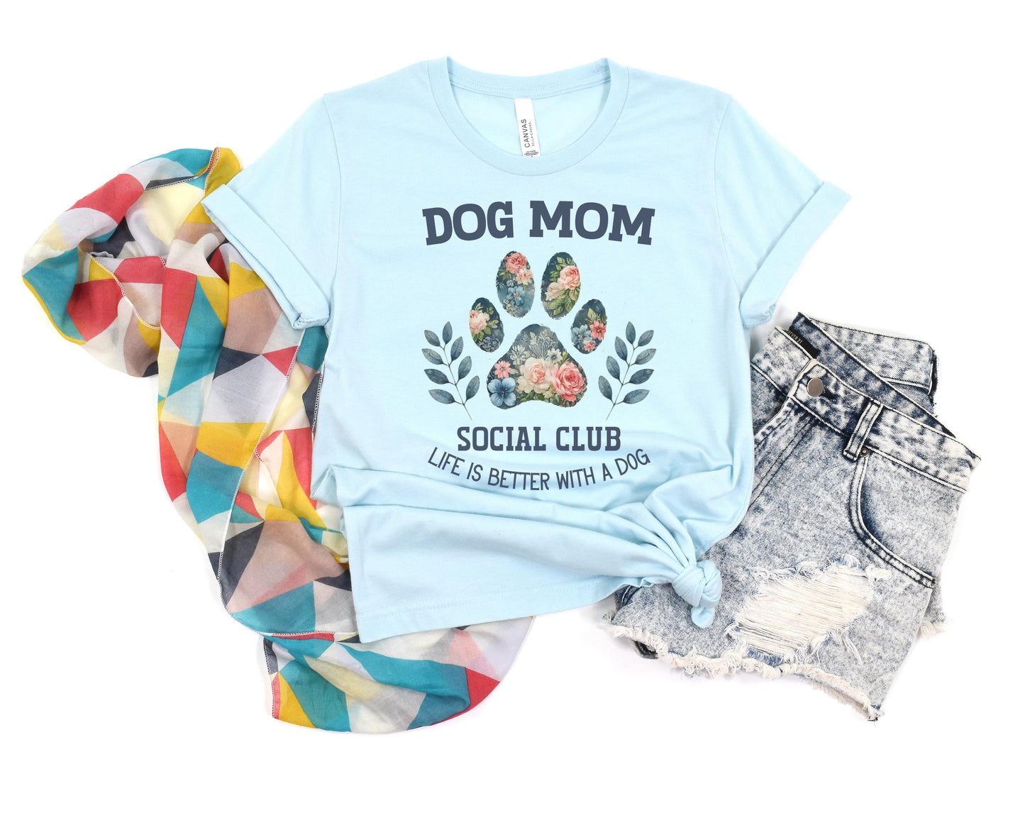 Dog Mom Social Club Tee