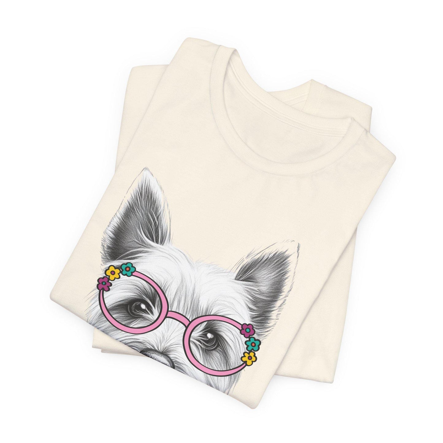 Westie in Glasses Shirt