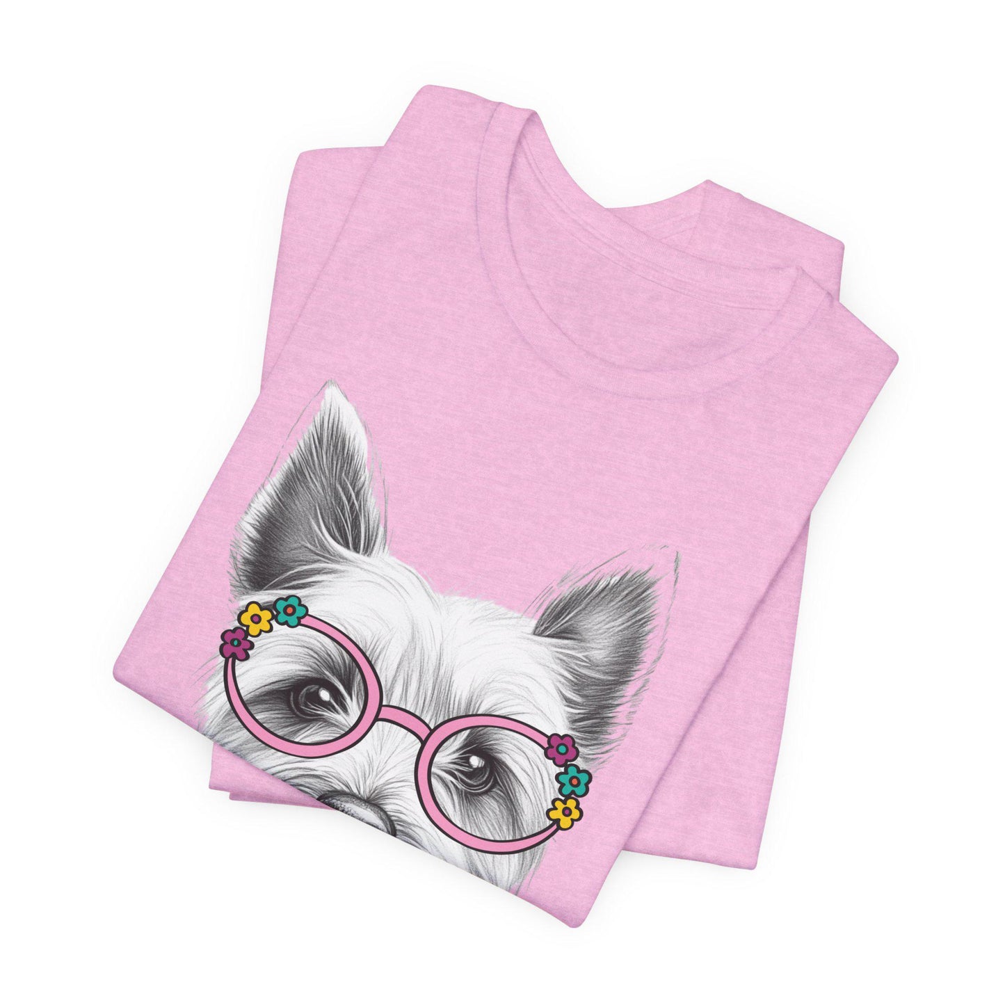 Westie in Glasses Shirt