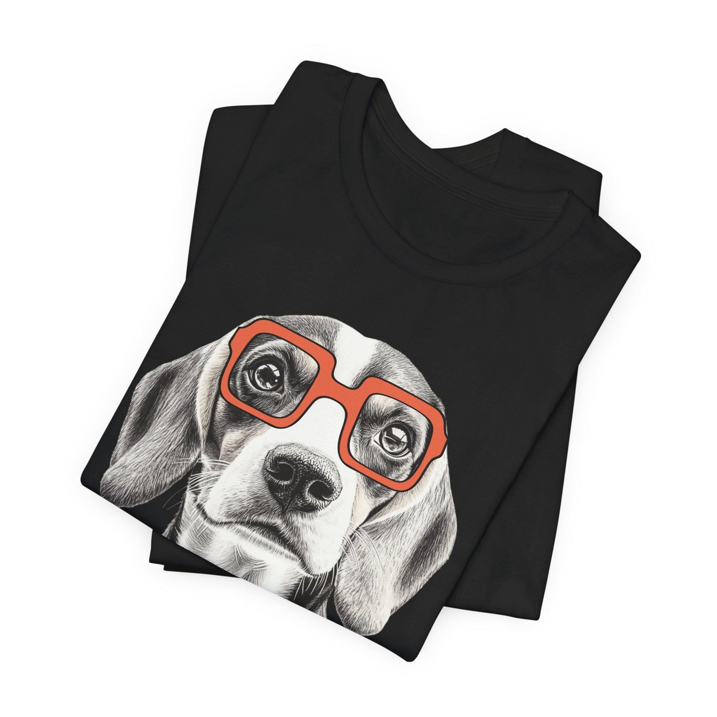 Beagle in Glasses Shirt