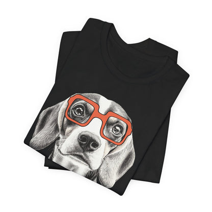 Beagle in Glasses Shirt