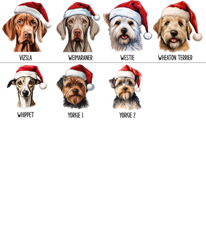 Die Cut Acrylic Dog Ornament