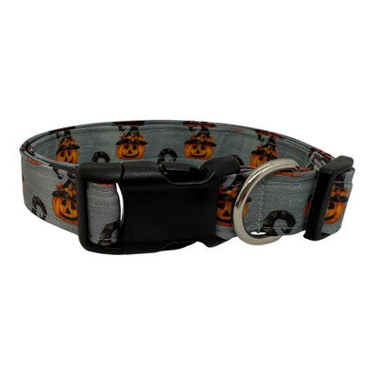 Halloween Dog Collar, Jack O Lantern Pumpkin Dog, Pumpkin Dog Collar,  Collar for Halloween, Halloween Collar