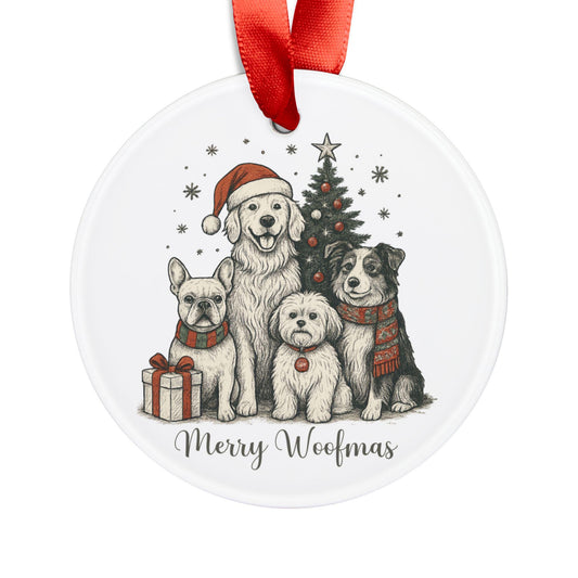 Merry Woofmas Ornament